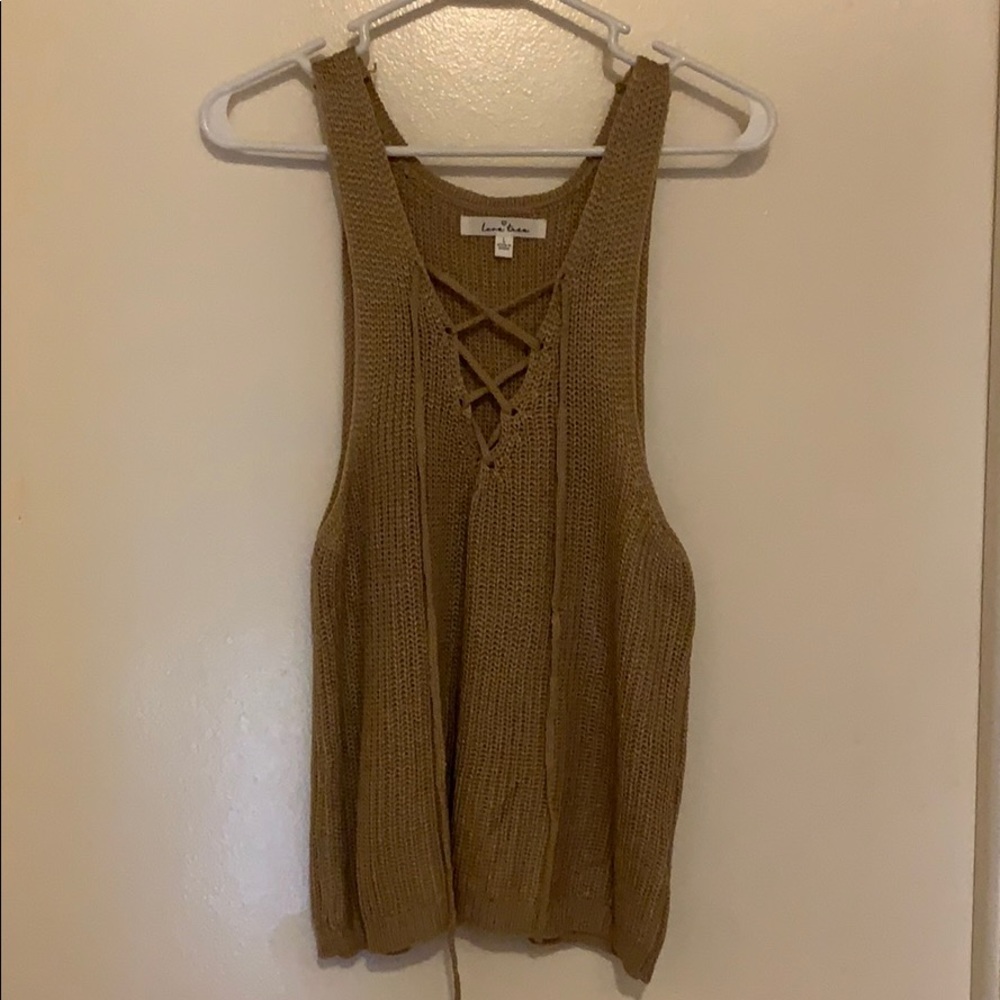 Sand color gorgeous top